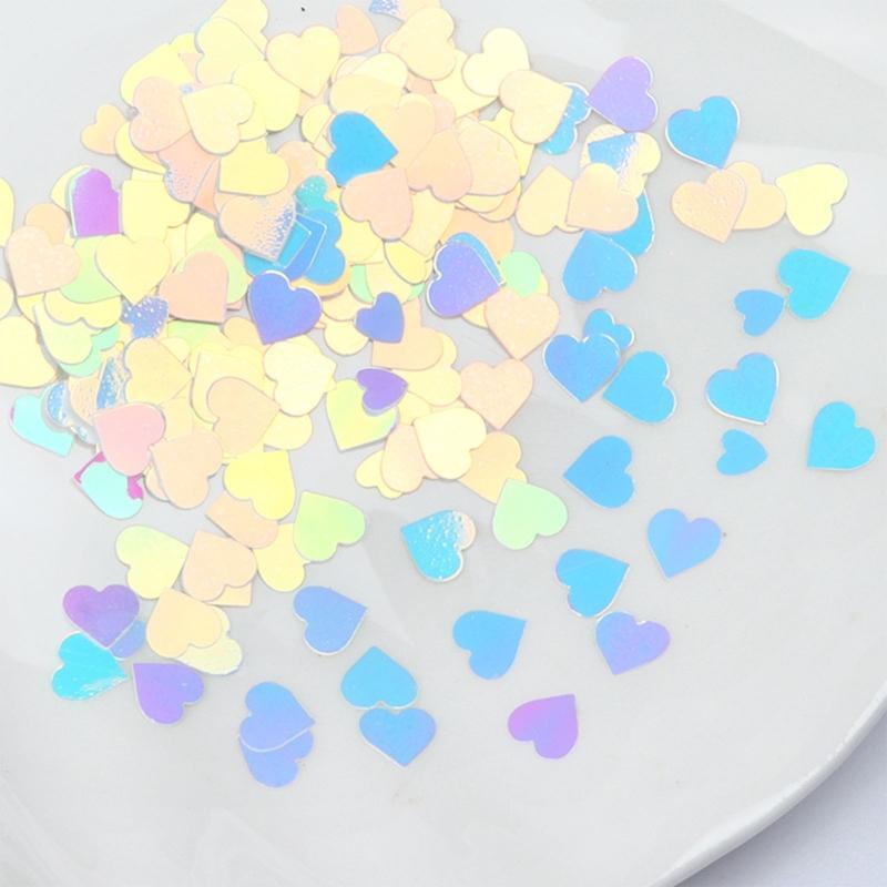 Valentine's Day Nail Art Glitter Sequin Nail Paillette Flake Decor Manicure Tool