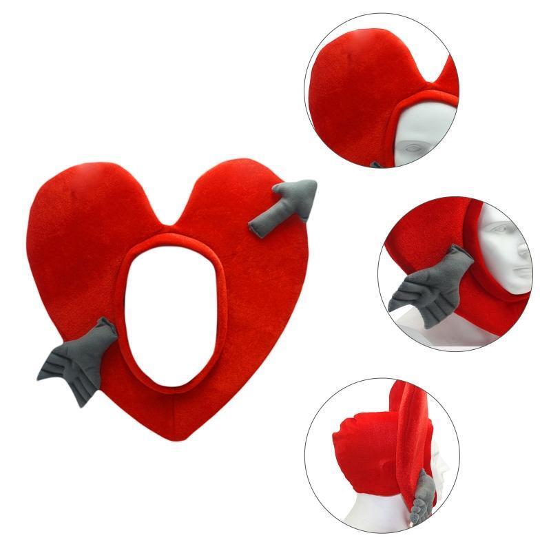 Cute Love Peach Headgear Hat Funny Cupid's Arrow Headgear for Outdoor Activities