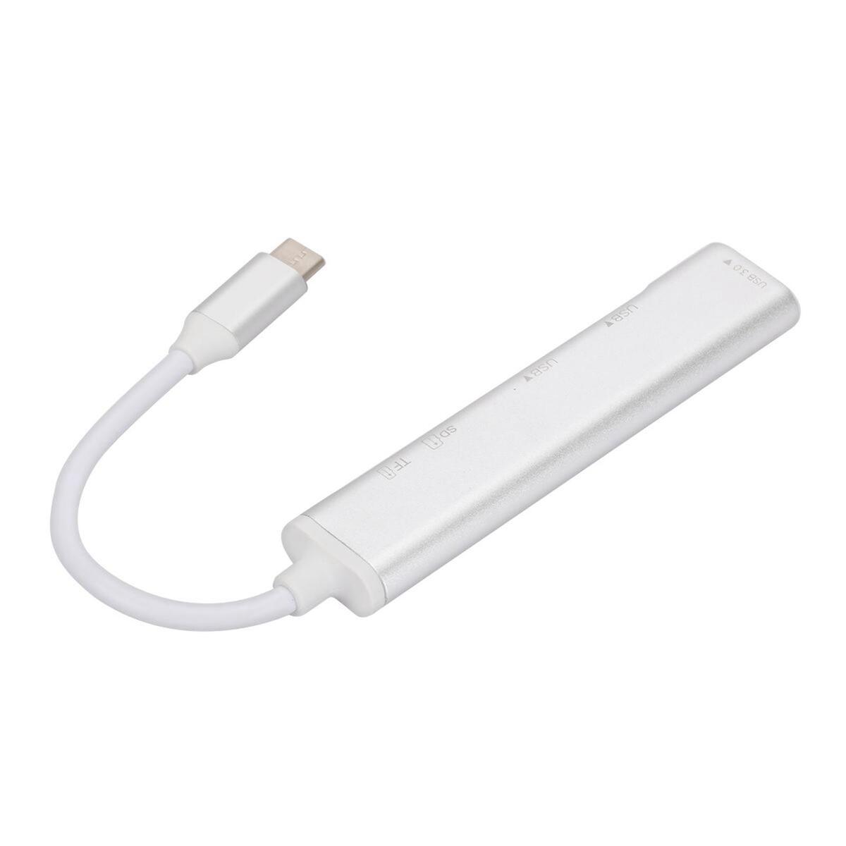 USB C Docking Station USB C Dongle with 2x USB 2.0 Compact for Home Travel