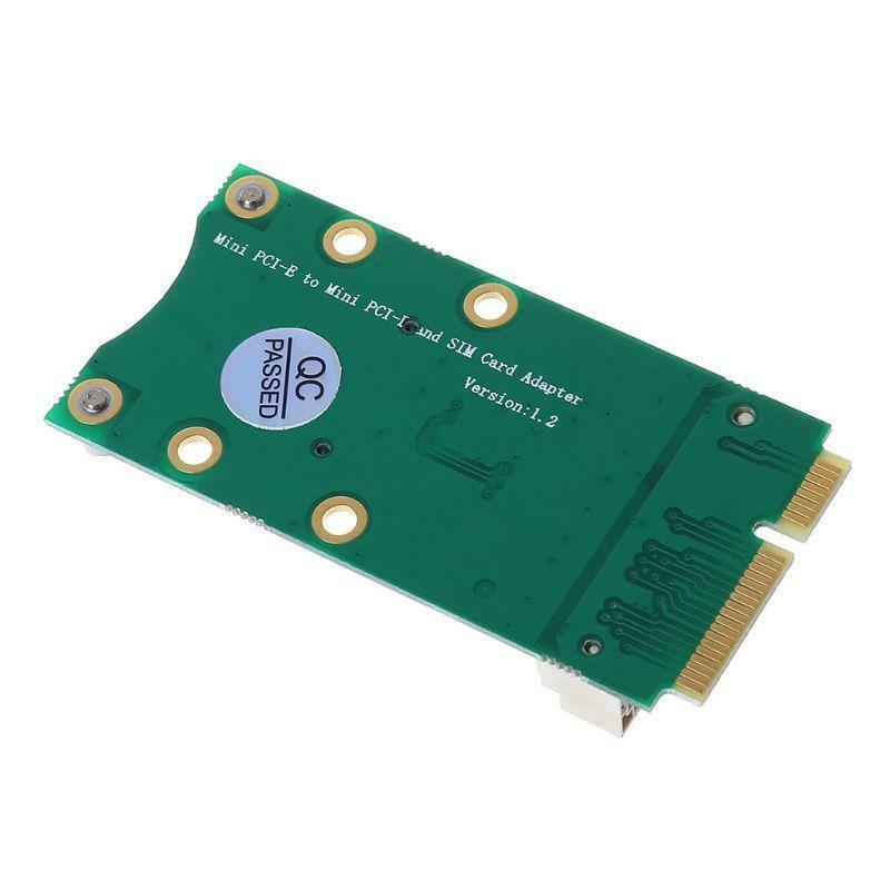 Mini PCI-E Adapter Extension Card for 3G 4G Module USIM Card Slot with SIM Card