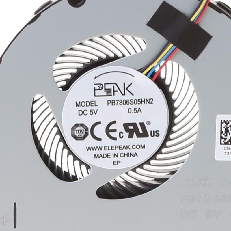Replaced CPU Cooler Fan for Dell Inspiron 15 5570 5575 Laptop Cooling Fan