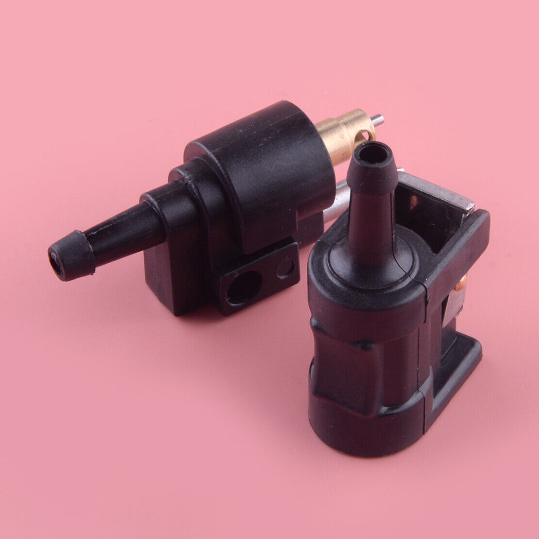 2pcs/Set 6mm 1/4" Fuel Line Connector Fit for Yamaha Outboard Motor Engine