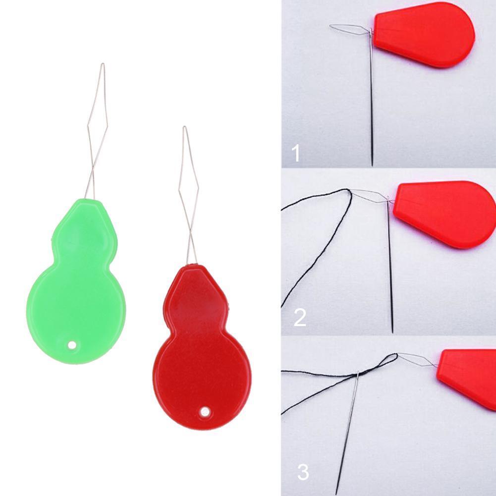 20pcs/set DIY Needle Threader Garment Sewing Needlework Thread Guide Device
