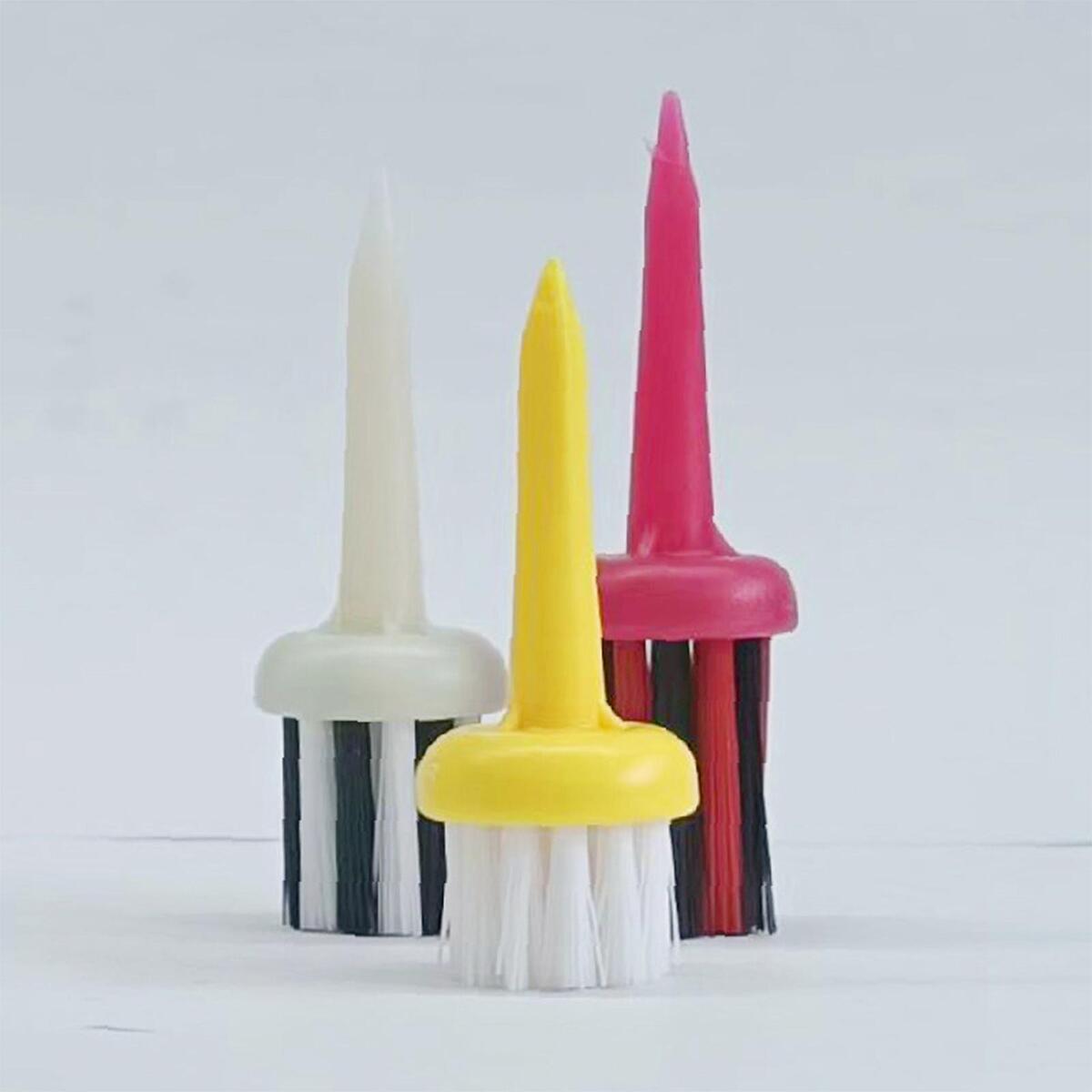 Golf Tees Brush Type Set Plastic Golf Tee More Distance Driver Training