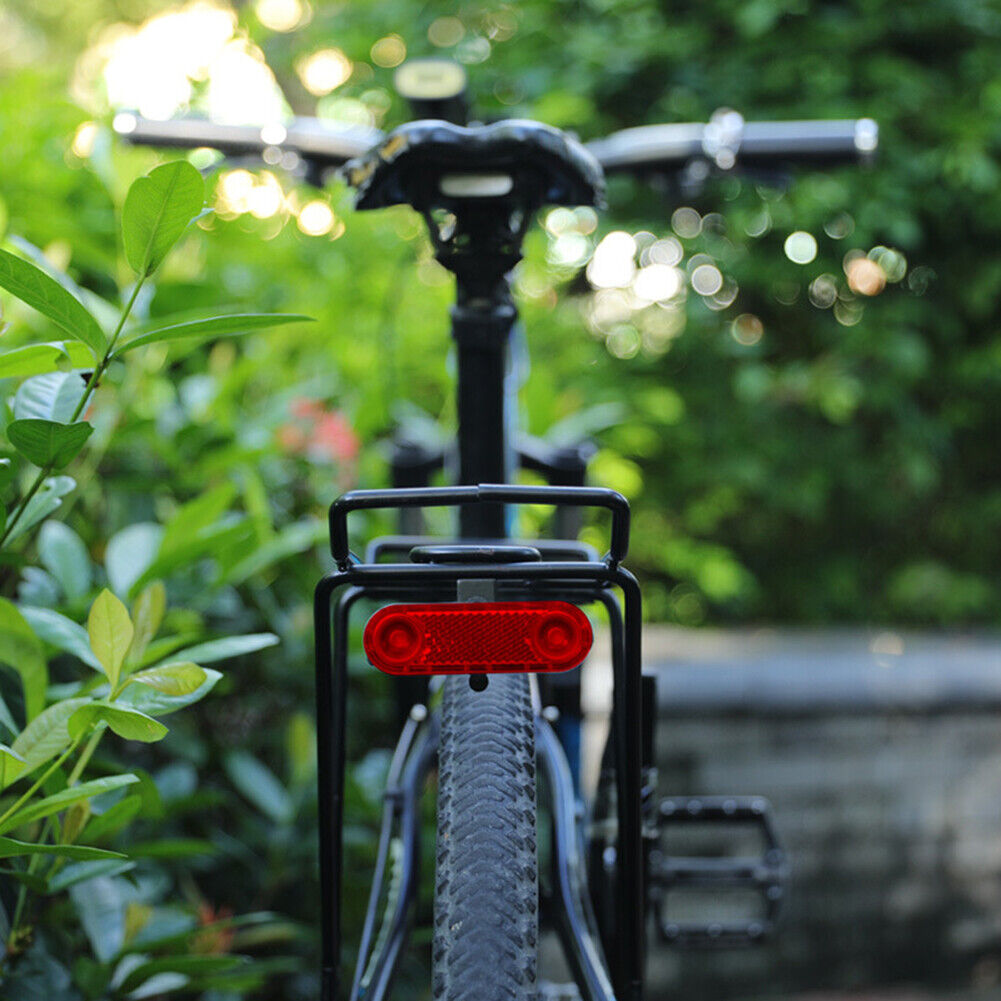 LED Bike Rack Taillight USB Charging Bicycle Rear Seat Reflective Lights