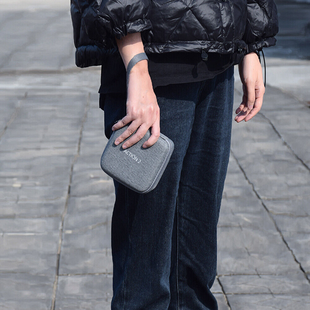 For DJI Action 2 Water Resistant Storage Bag Portable Handbag Carrying Case