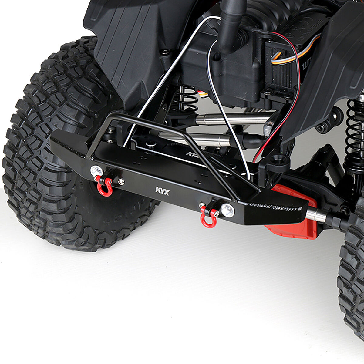 Front Bumper Metal Bumper Frame RC Car Upgrade for Axial 1/6 Scx6 AXI05000 A2UK