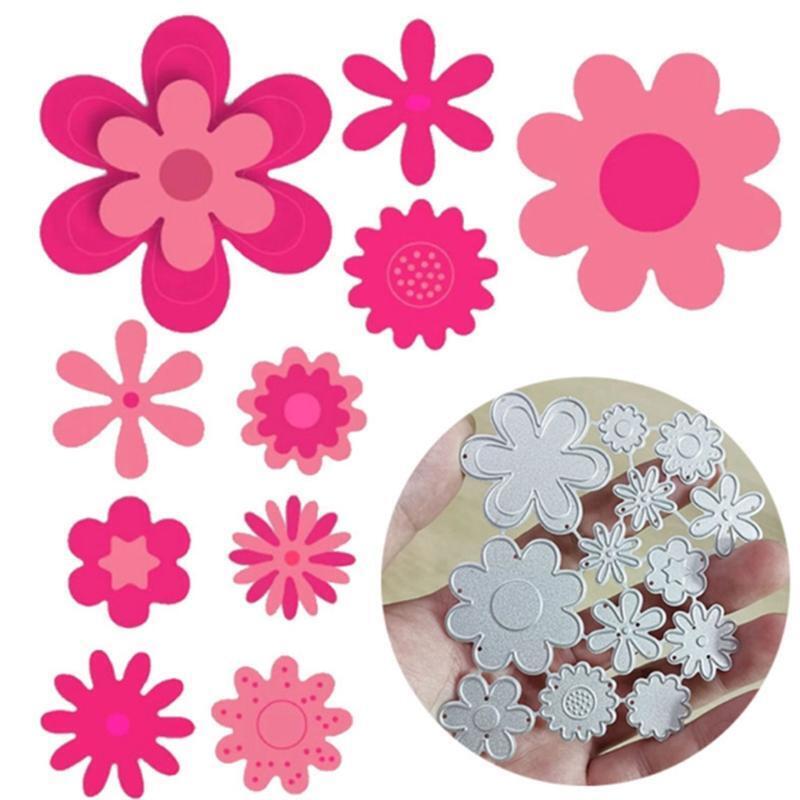 Flowers Plants Metal Die Cuts Multiple Styles Flowers Embossing Mould Template