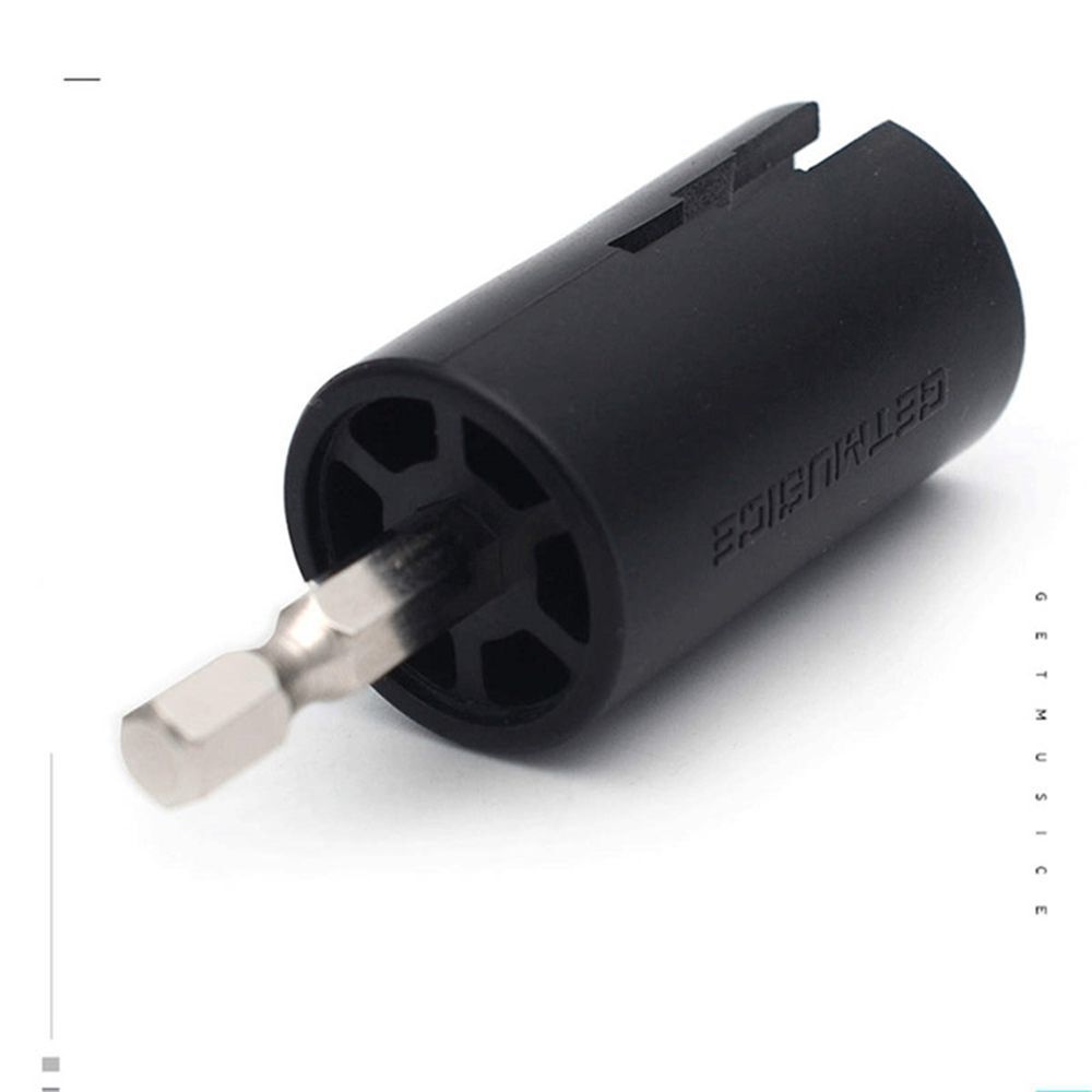 Acoustic Hexagonal Drill Guitar String Winder Head Electric Drill Adapter Tools