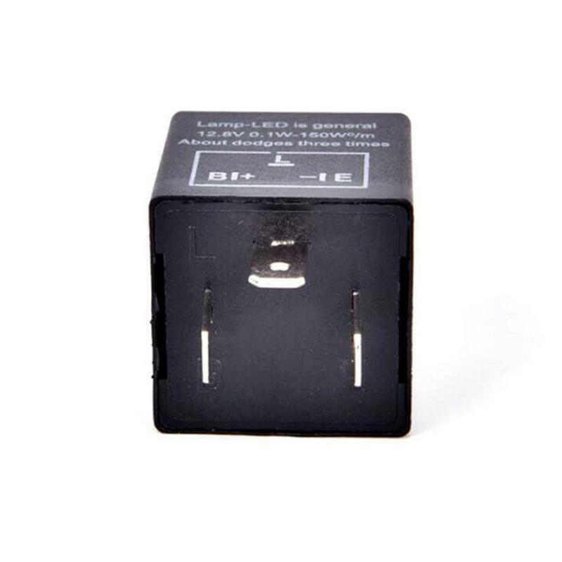 Motorcycle Flasher Relay Flashing Blinker LED Hyper Flash Turn Signal Indicator
