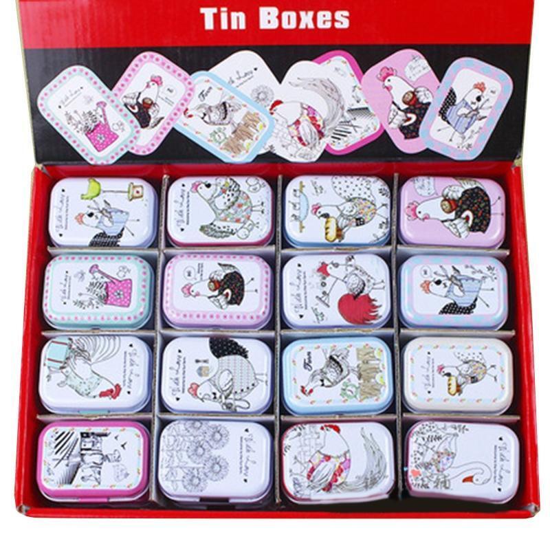 Mini Portable Box Containers Small Storage Kit & Home Organizer Small Tins