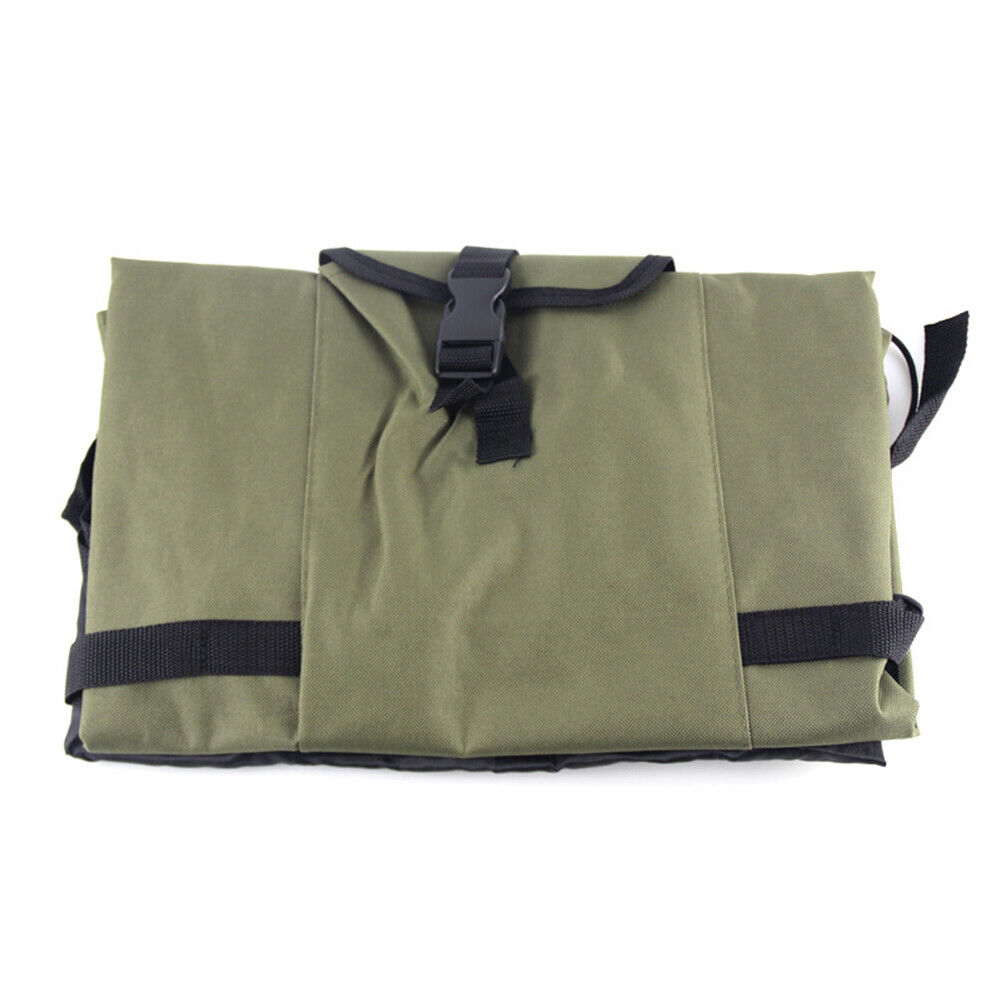 Fishing Rod Bag Oxford Cloth Reel Pole Tackle Storage Carrier Case (Green)