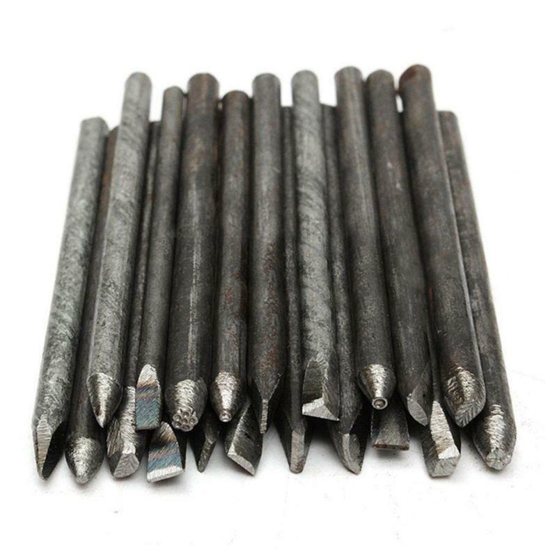 36 Pcs/set DIY Crafts Tool Steel Punches Flower Punch Stamp Set Jewelry Making