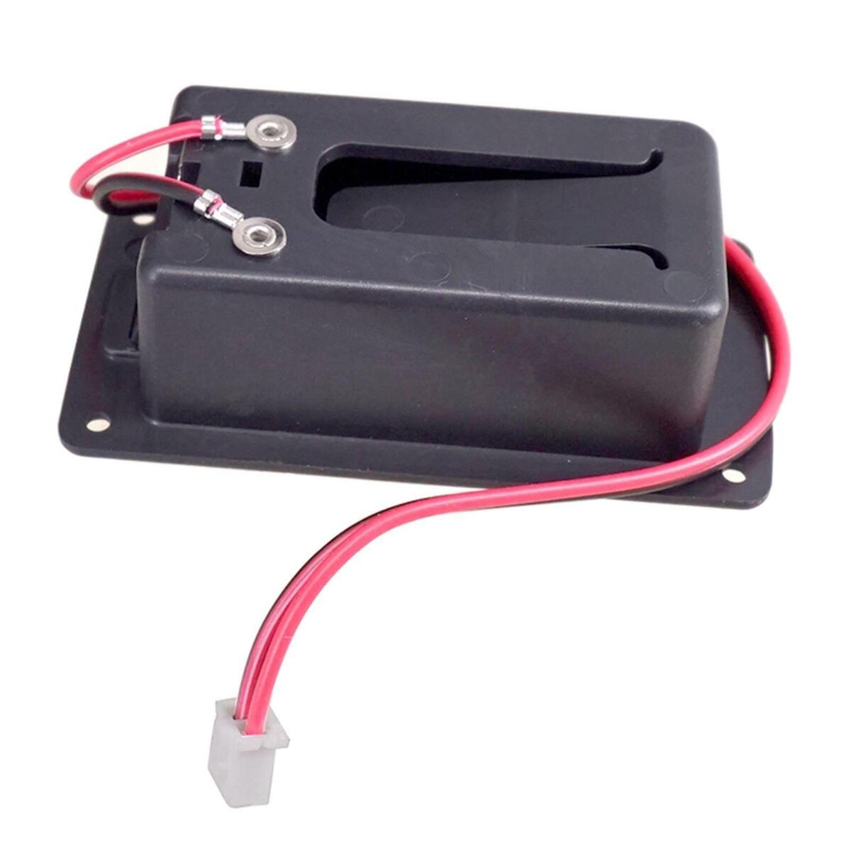 Abs 9v battery holder / case / case compartment protective case guitar & bass