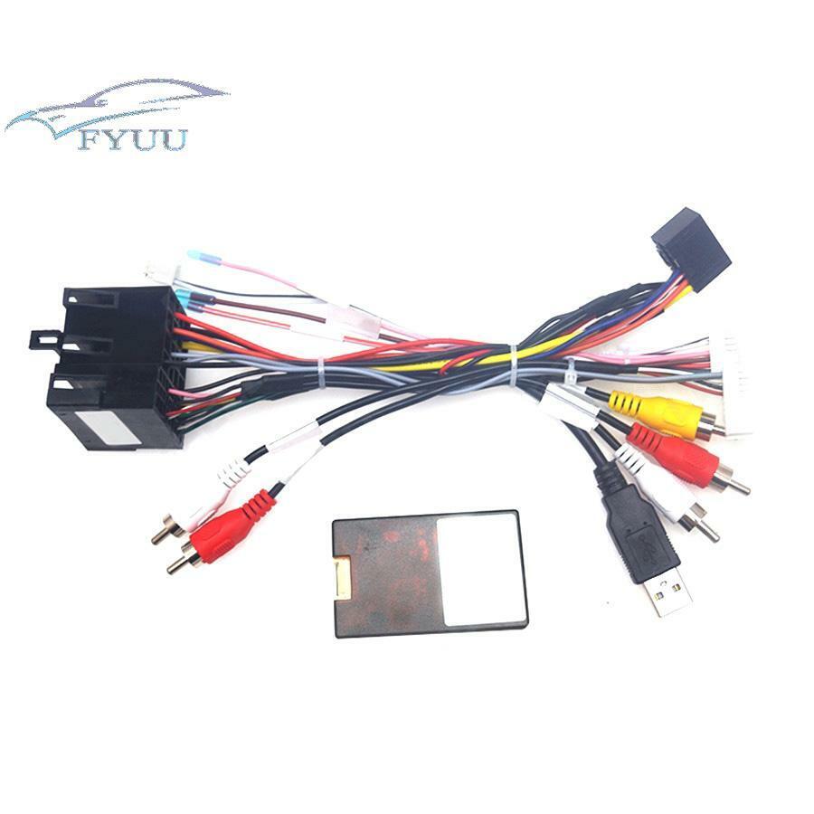 1set 16PIN Car Radio Android Power Calbe With Canbus Box For KIA Sorento 2010-11