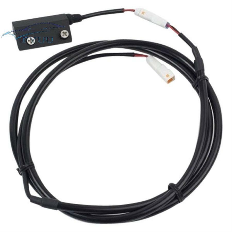 Motorcycle Vapor Digital Gauge Speedometer Temp & Distance Gauge Mph/Kph 752-119