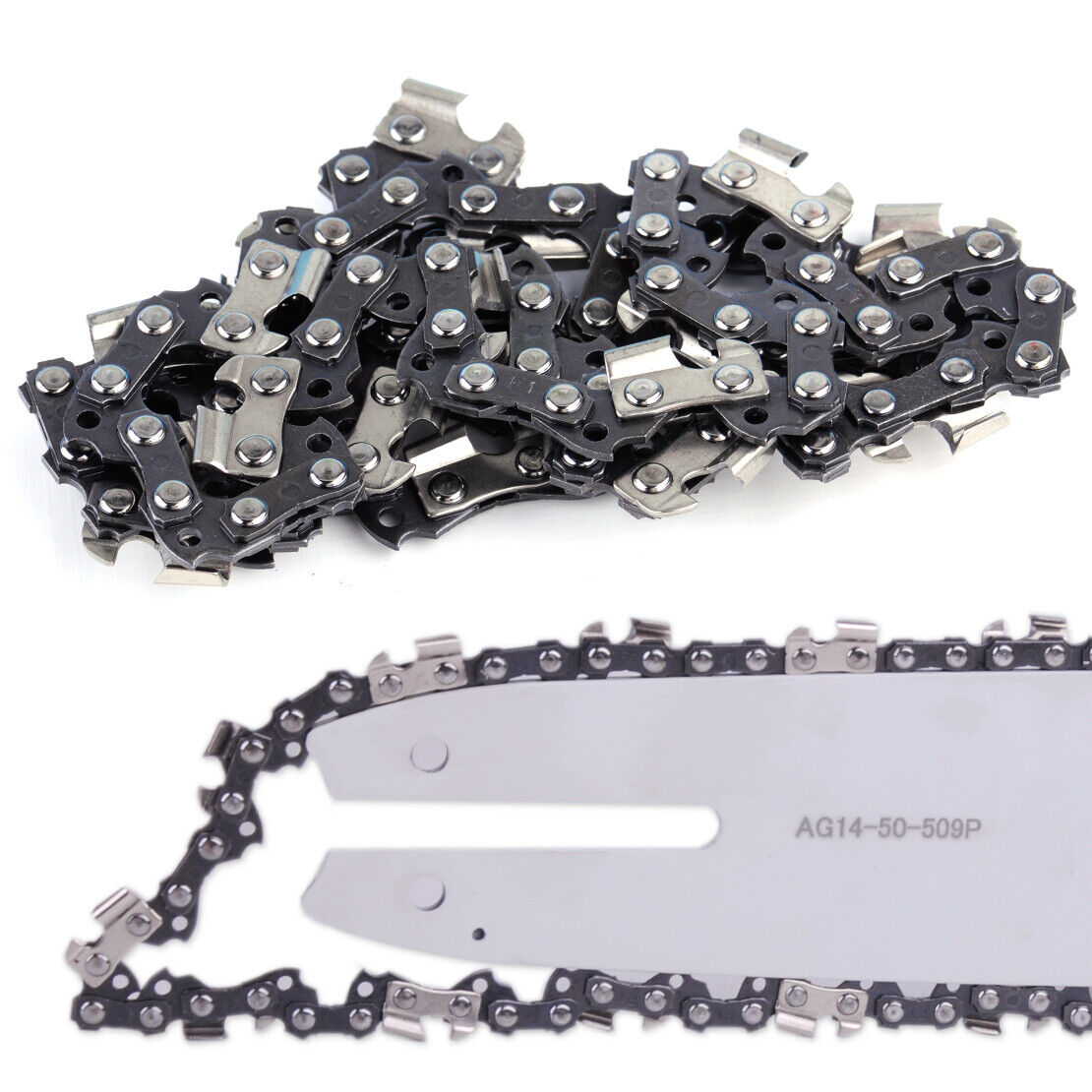 14" Chainsaw Saw Chain Blade 3/8" LP 50D fit for Stihl MS170 MS180 91VXL050G Li