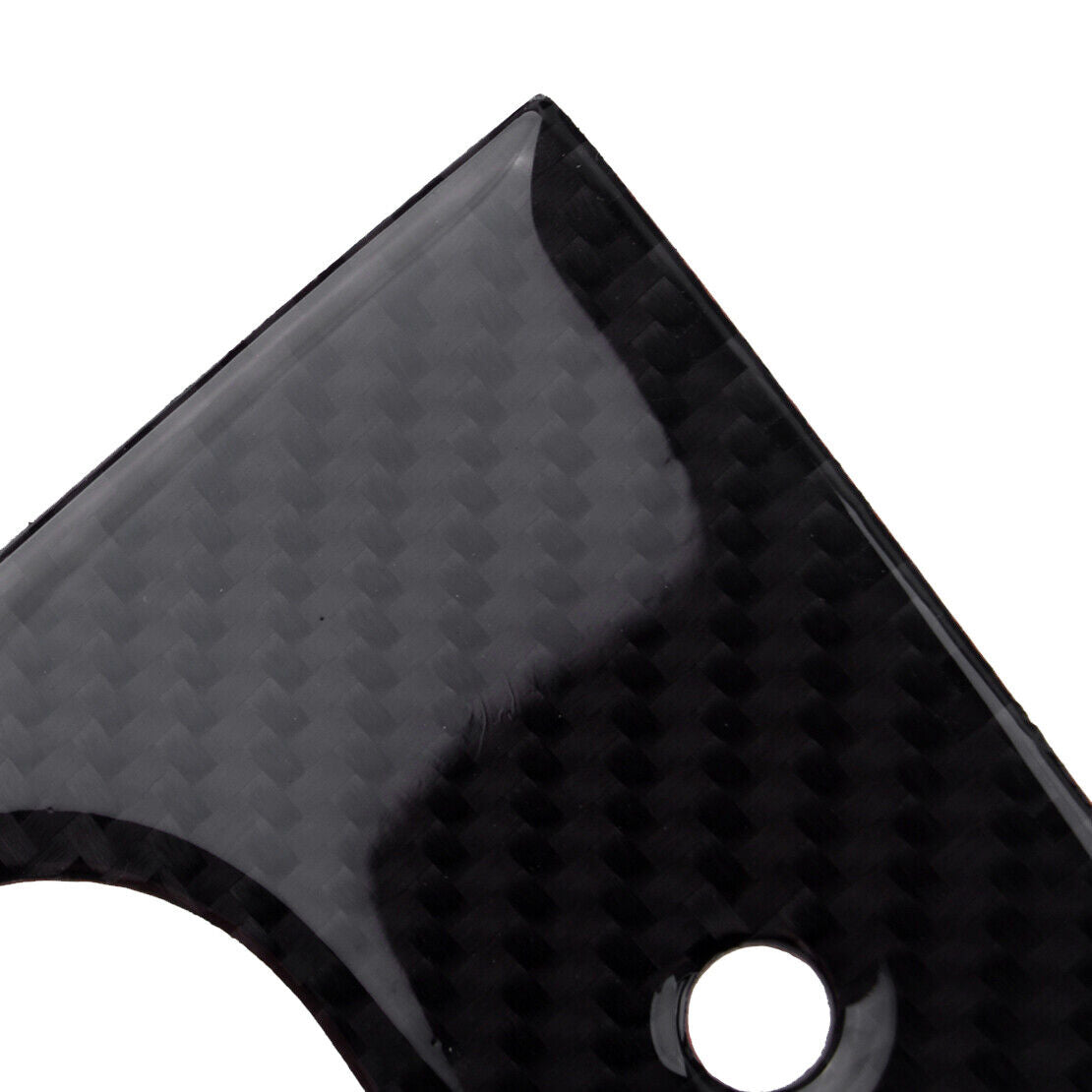 RHD Carbon Fiber Gear Shift Panel Cover Frame Fit For VW Golf 6 MK6 GTI R 08-12