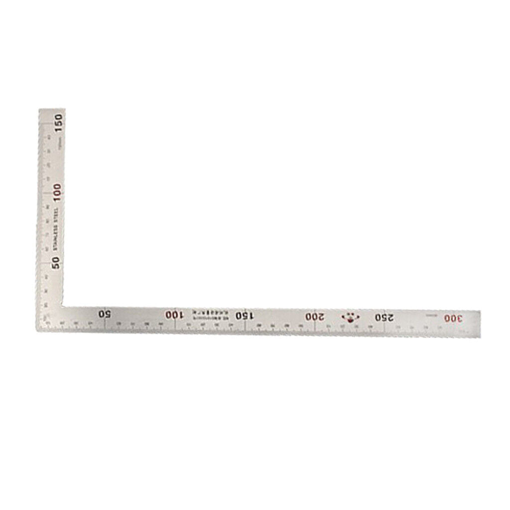 Stainless Steel Ruler for Engineer Carpenter Measure Tools 300mm