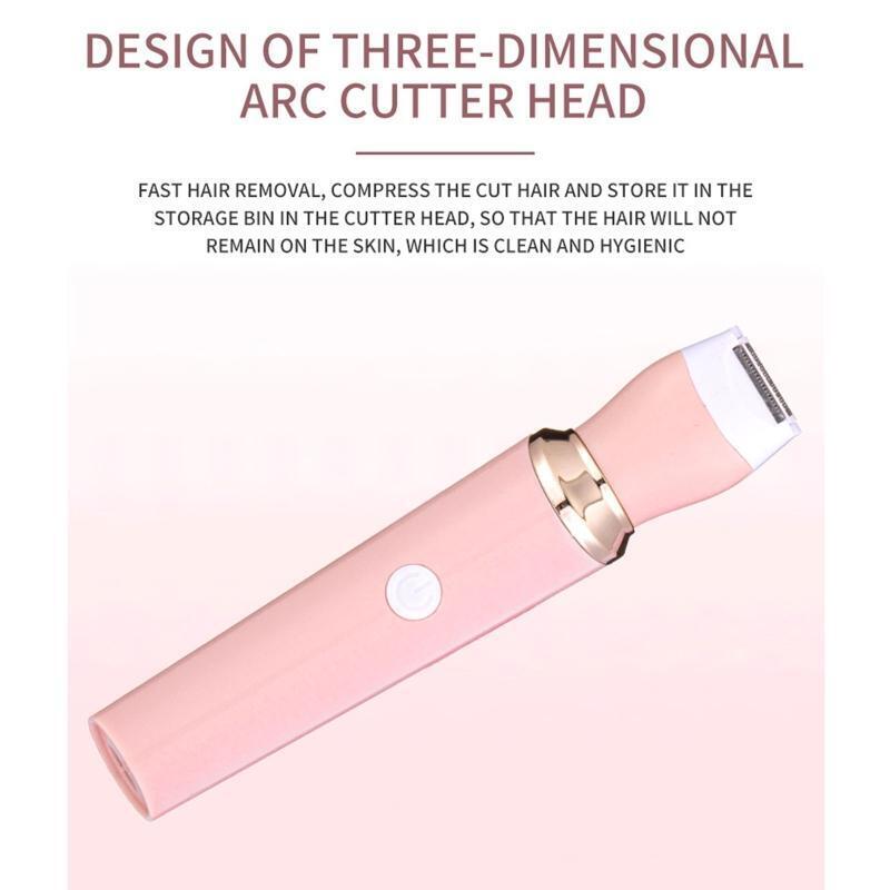 3 in 1 Women Bikini Trimmer Electric Razor Waterproof Body Groomer Kit Easy Use
