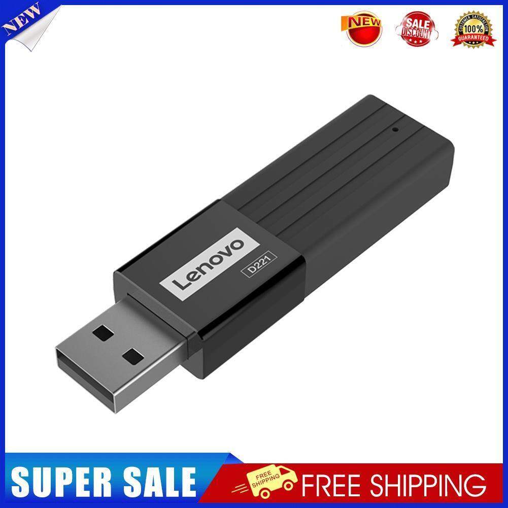 Lenovo D221 TF Memory Card Reader USB2.0 Dual Slot PC 2 TB Digital Adapter