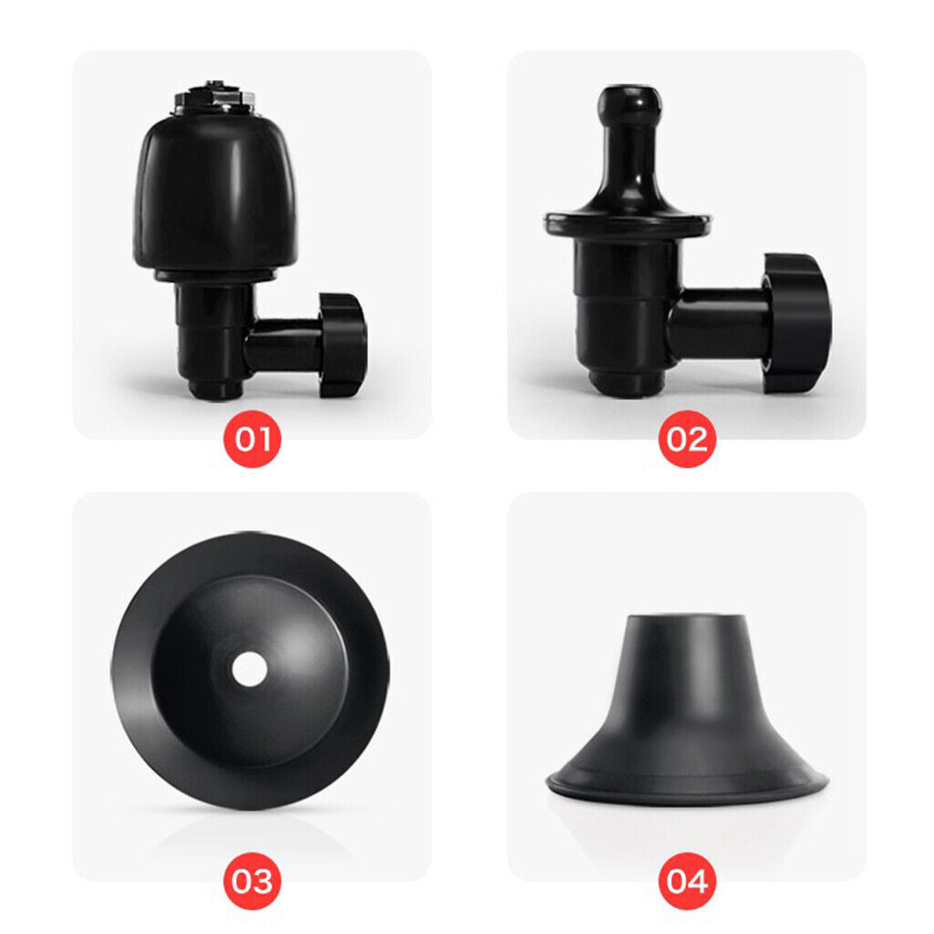 Toilet  Pressure Inflator Plunger Pump Sink Dredge Opener Kits Tool