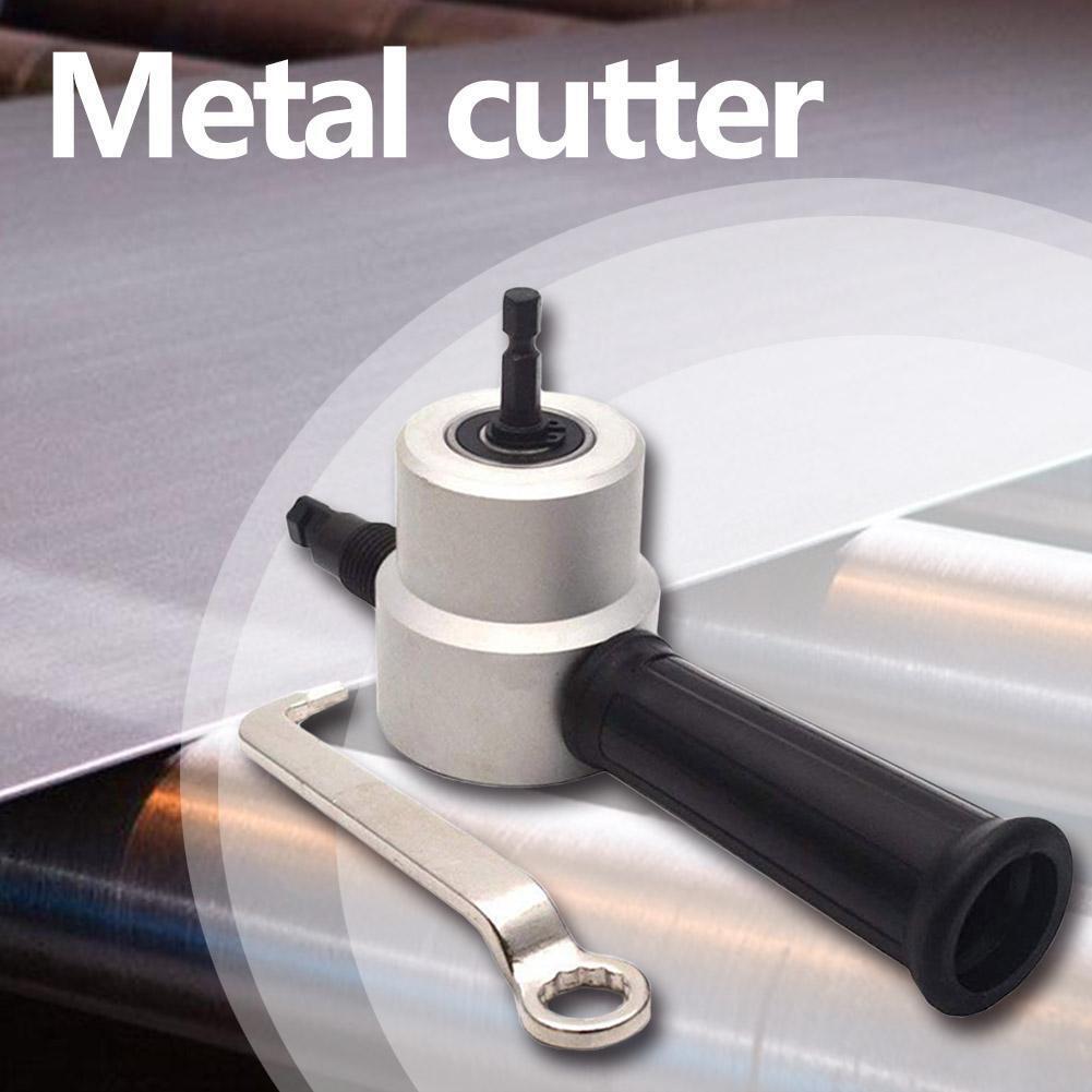 Double Head Metal Plate Iron Sheet Cutter Nibbler Saw Metal Cutting Drill