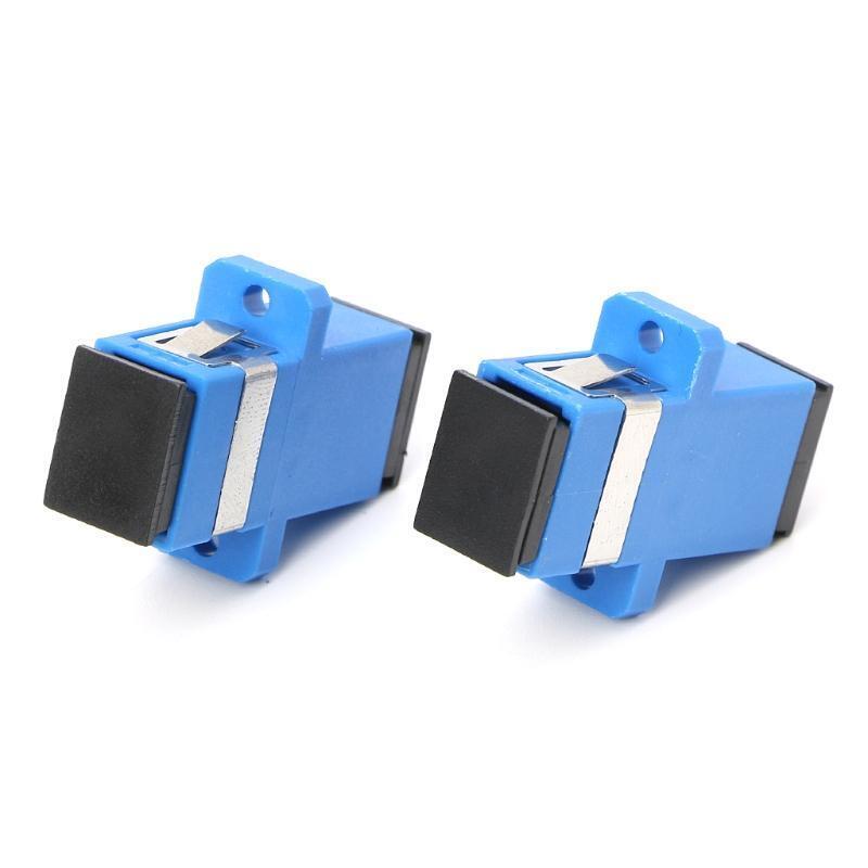 10PCS SC/UPC Fiber Optic Adapter SC Fiber Optic Flange SC/UPC Connector