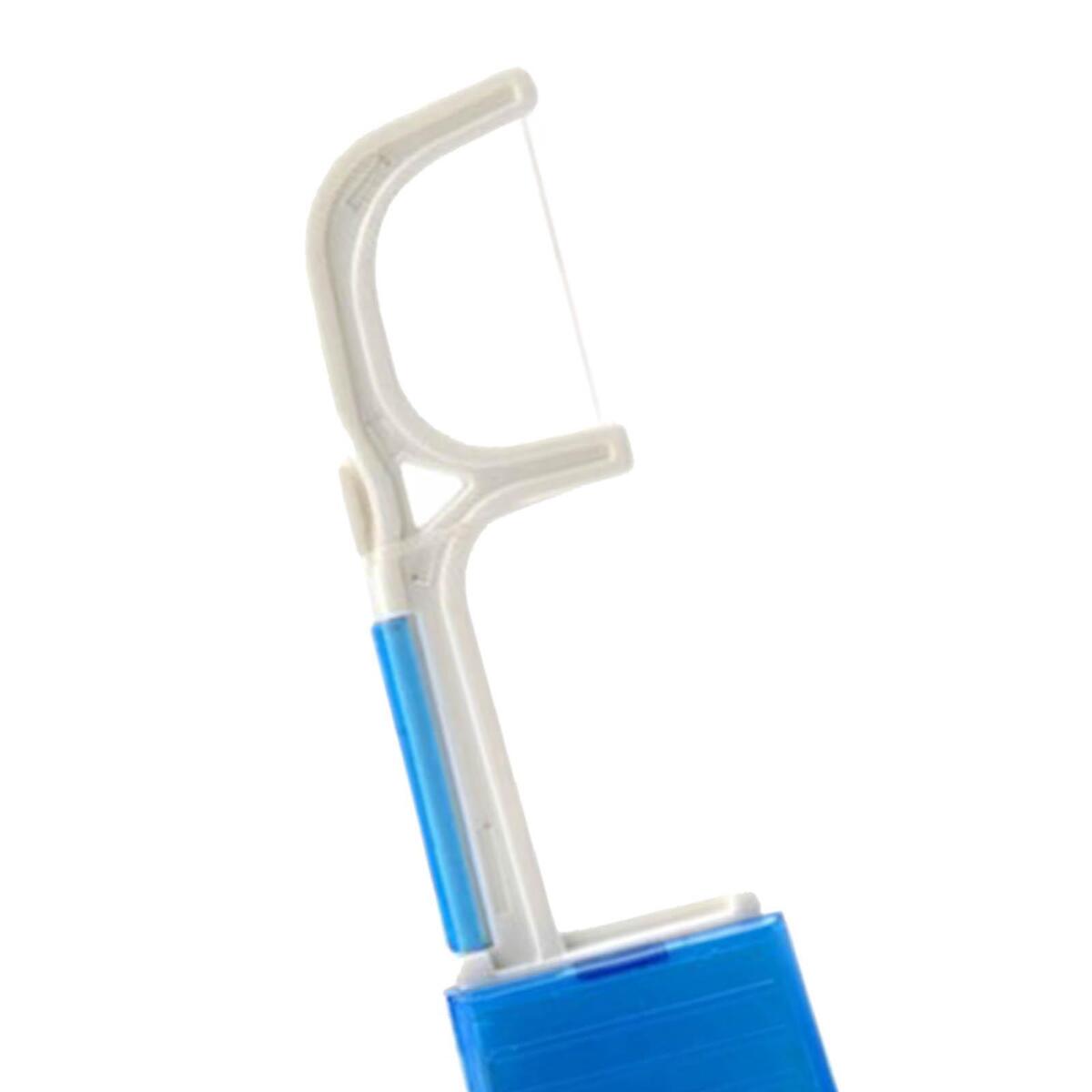Floss Holder, Replacement Rack with 30M Floss Built in Wire Flosser Replaceable
