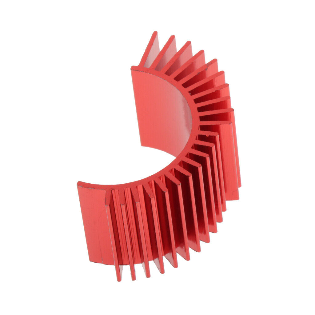 Red RC Car Aluminum  540 Motor Heatsink Radiator Spare  For