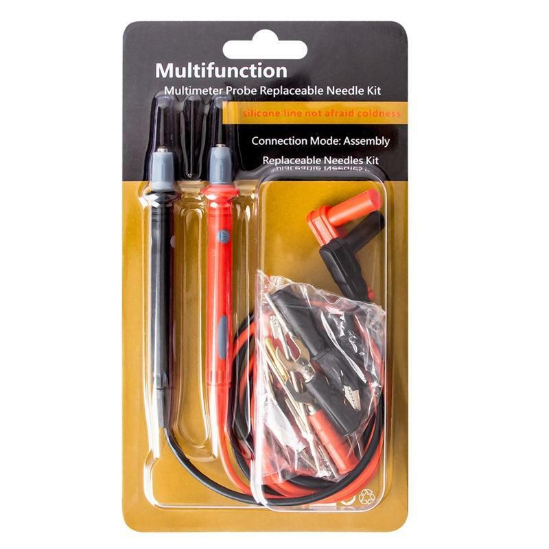 22PCS/SET 1000V Multi-function Multimeter Test Kit Test Leads Replaceable Probe
