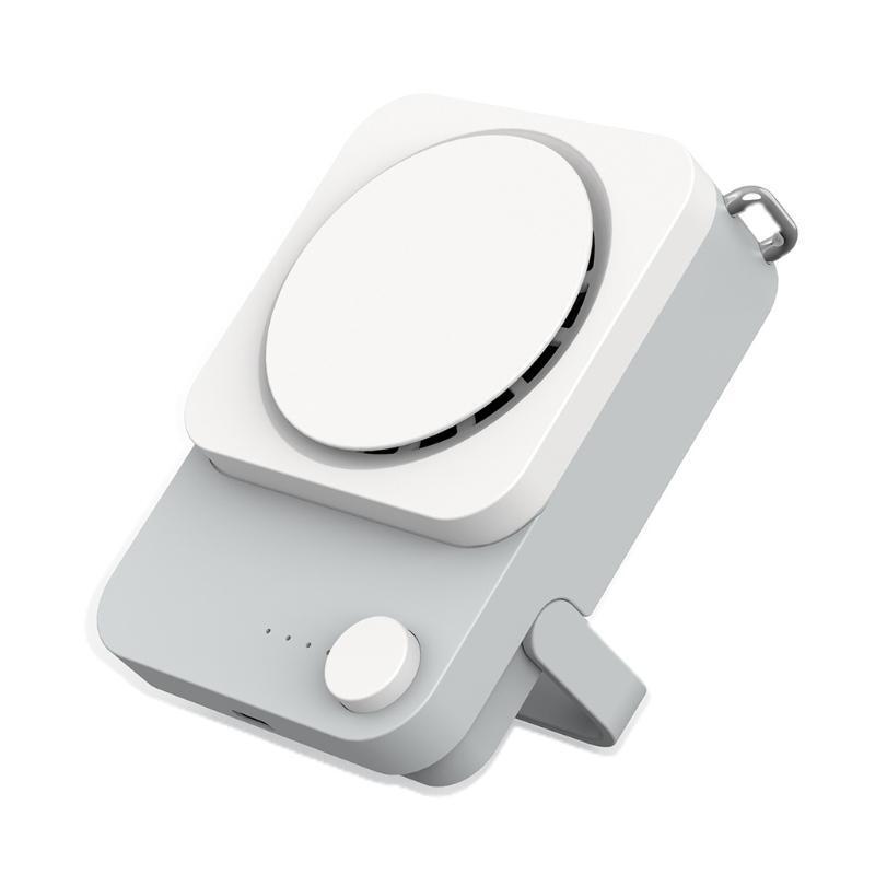 Mini Table Fan 3 Speeds USB Charging Hanging Neck Fan for Outdoor Sports Office