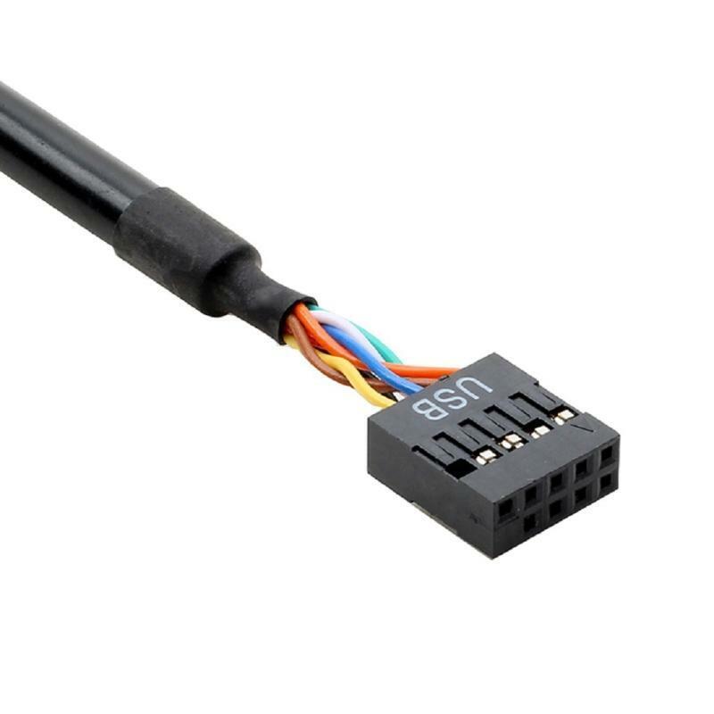 Cable Converter USB 3.0 19 Pin Female to 2.0 9 Pin Male Convertor Motherboard