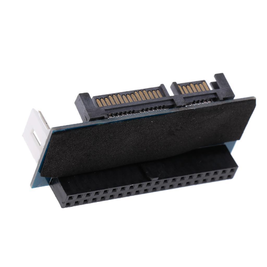PATA/40Pin IDE Female to SATA Serial 7+15Pin Male Adapter Card for 3.5"