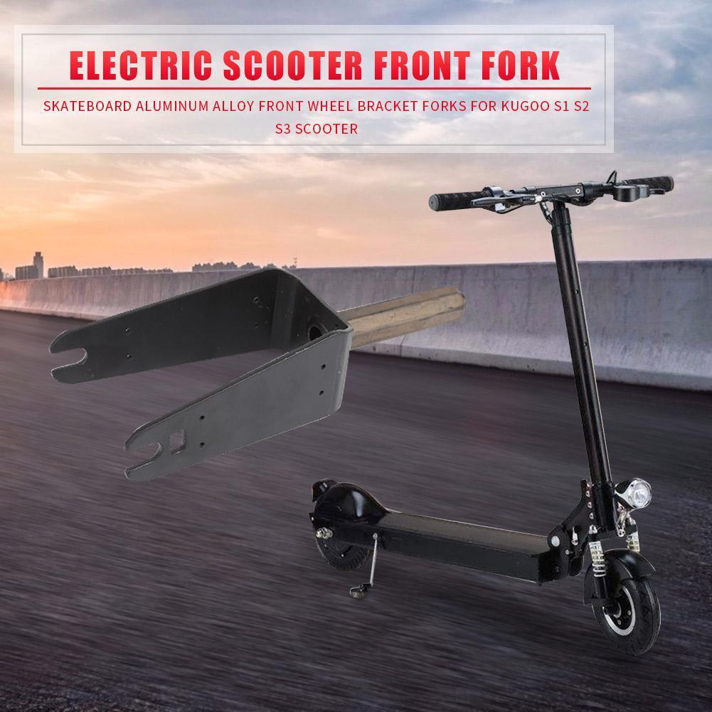 Skateboard Aluminum Alloy Front Fork for KUGOO S1 S2 S3 Electric Scooter