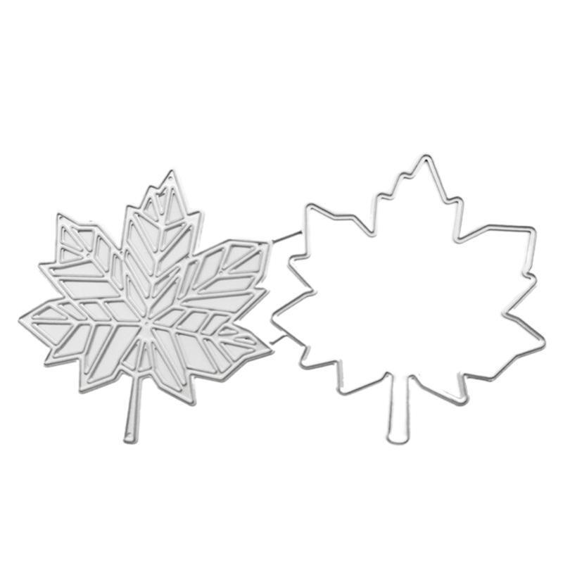 Maple Leaf Cutting Dies Stencil Scrapbooking DIY Album Stamp Paper Card