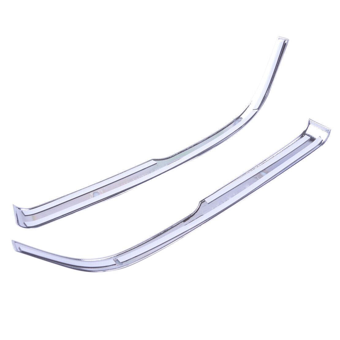 2x Chrome Rearview Mirror Stripe Cover Trim fit for Volkswagen VW Atlas 17-18 Li