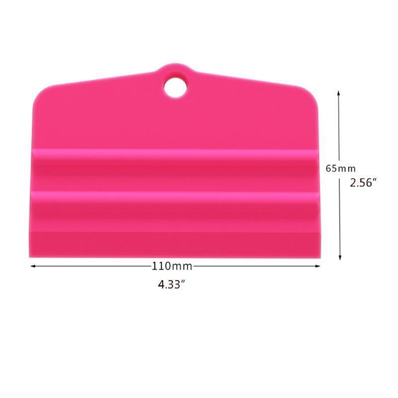 Squeegee Felt Edge Car Film Scraper Window Tint Soft Rubber Silicone Wrap Tools