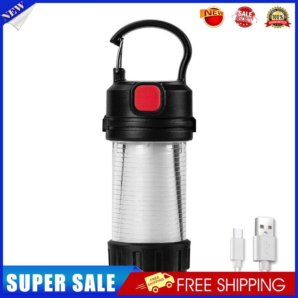 LED Tent Lamp Waterproof Camping Emergency USB Portable Working Lighting