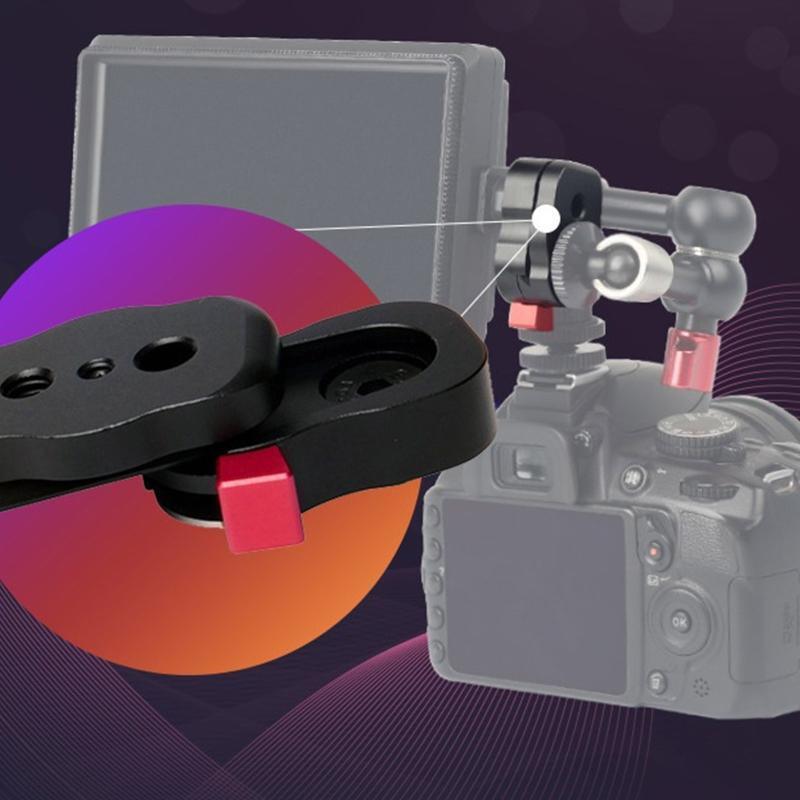 Quick Release Plate Mini Field Monitor for LCD Monitor Magic Arm LED Light