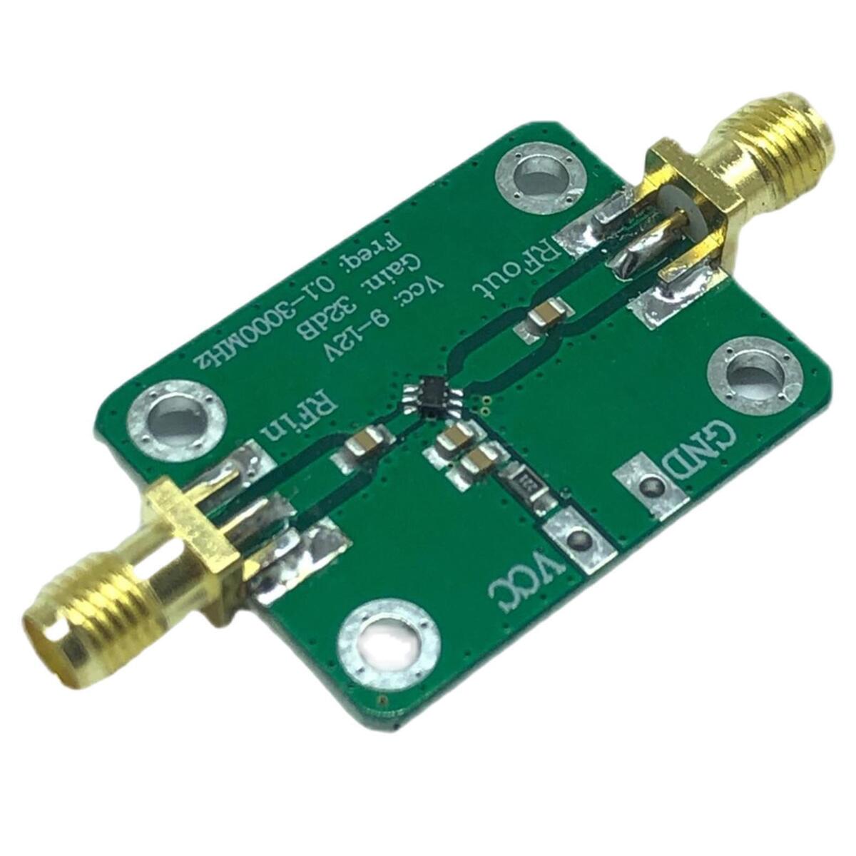 Radio Frequency Broadband Amplifier 9-12V Amplifier Module for VHF Ham Radio