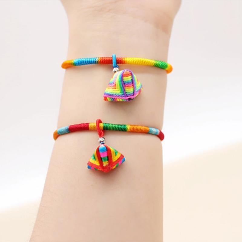 Colorful Rope Bracelet Zongzi Bracelet Lucky Jewelry Friendship Bracelet