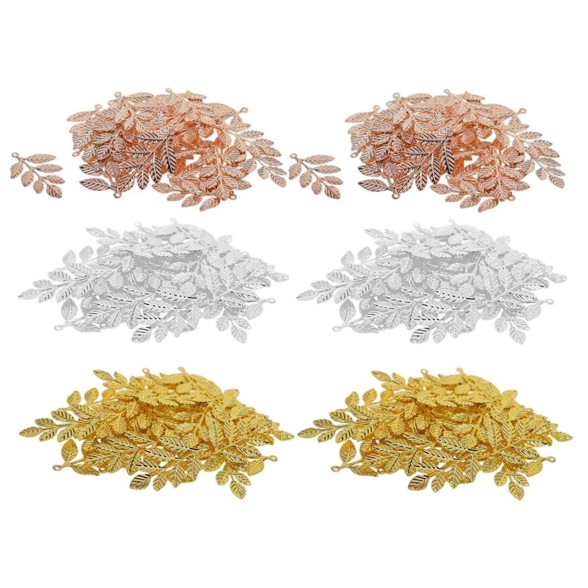 180pcs   Branches Pendants Necklace Ornament Jewelry Findings