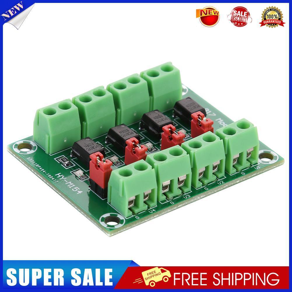 PC817 4 Channel Optocoupler Isolated Board Voltage Converter Adapter Module