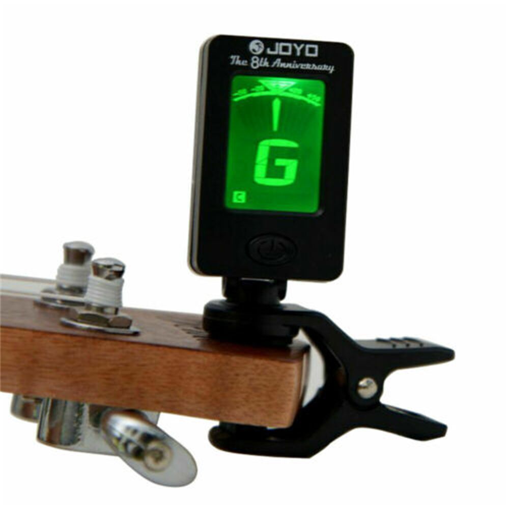 LCD Musical Instrument Accessories Clip-on Tuner Electric Tuner Bass Tuner