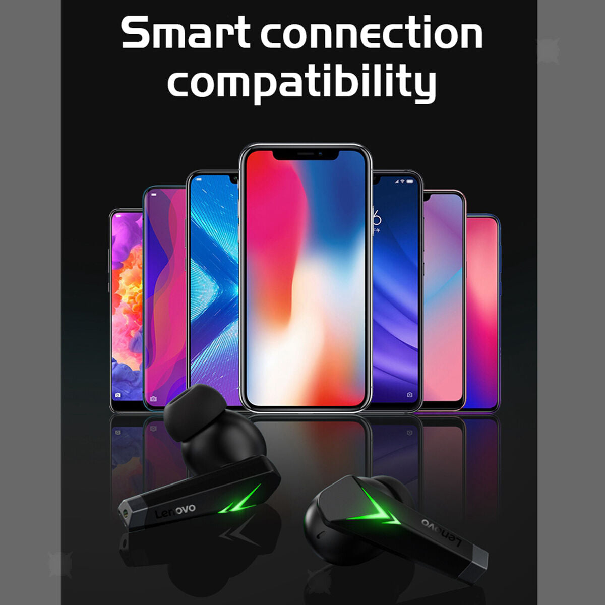 LP6  Gaming Headsets Waterproof  5.0 Sports Headphone Earphones