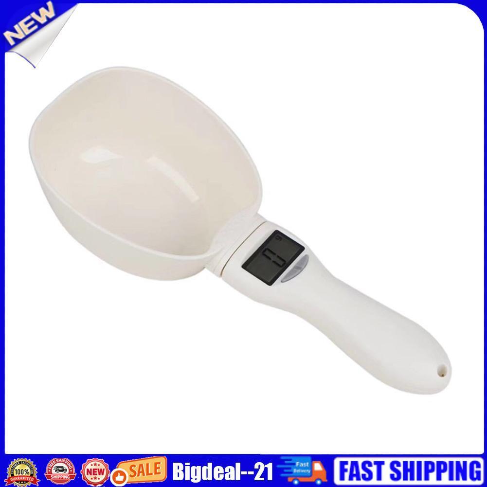 Electronic Dogs Cat Cereals Scale Weighing Meter Pet Food Weighing Spoon