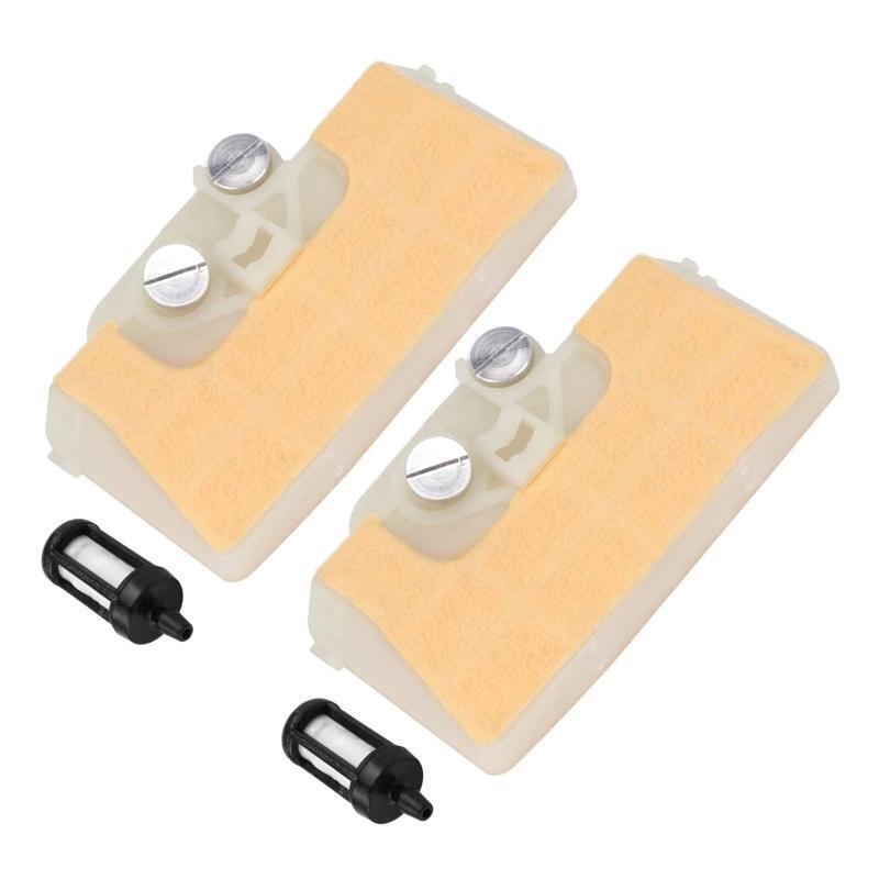 2Pcs/Set Air Filter Cleaner And fuel filters for 029 039 MS290 MS310 MS390
