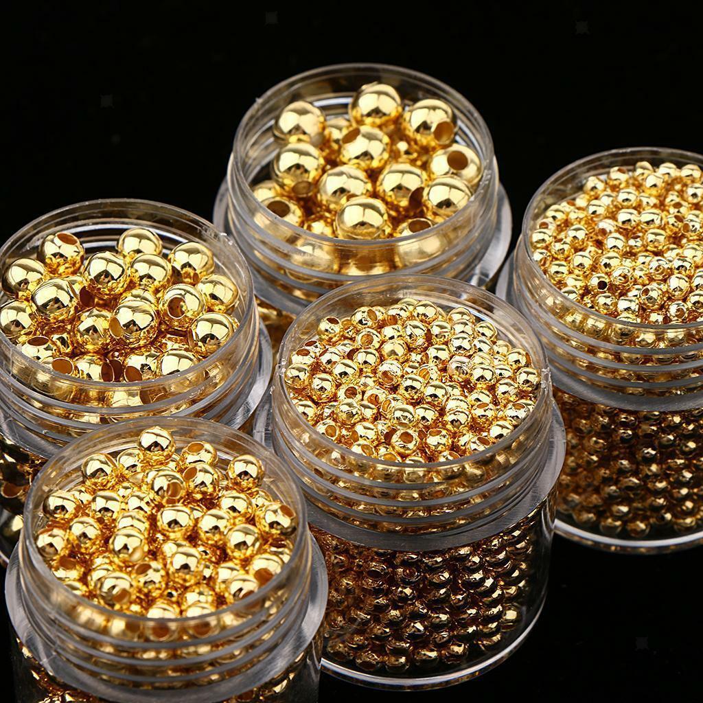 15Pcs Rondelle Loose  Jewelry DIY Making Round  Findings 3