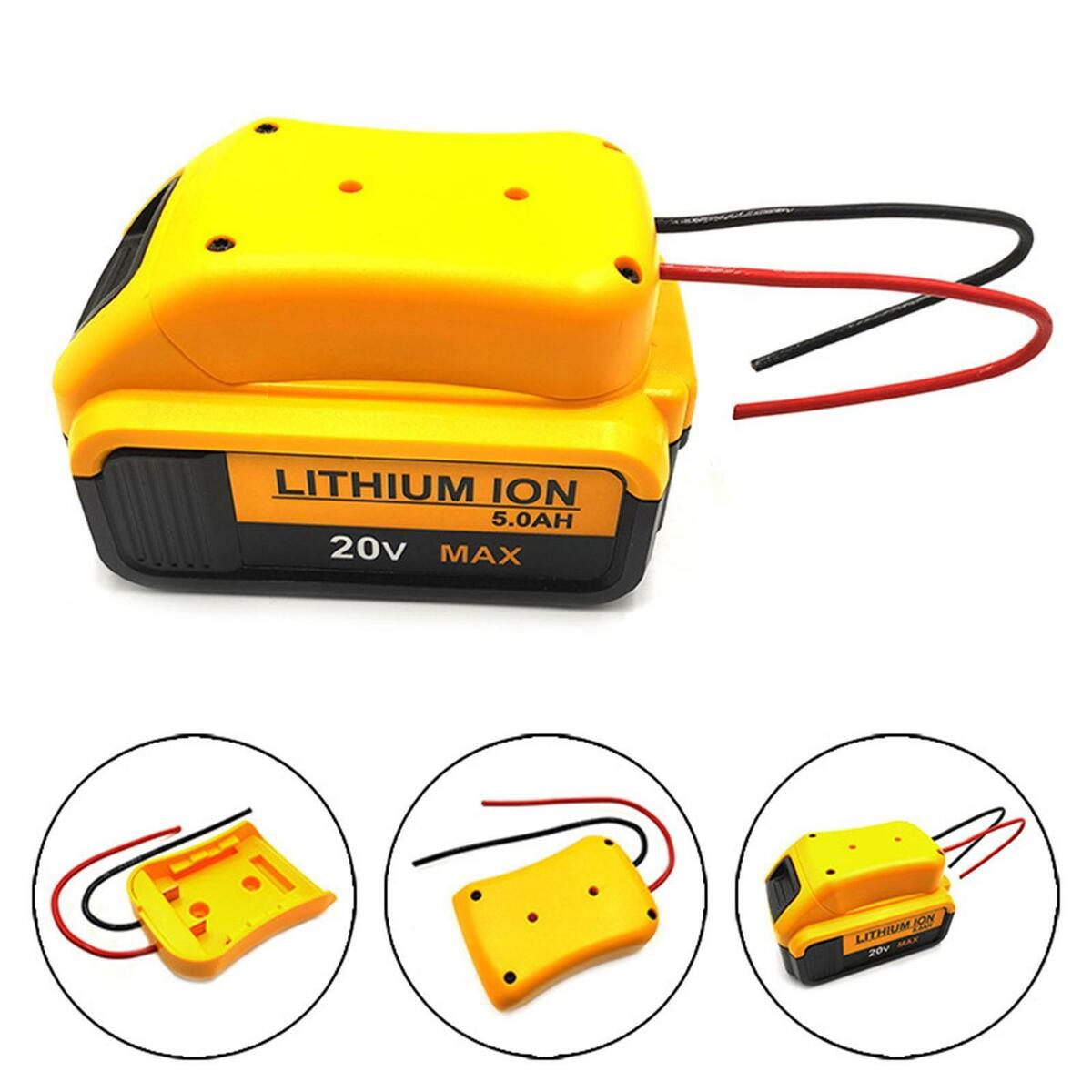DIY Battery Adapter for 14. DCB140 DCB182 DCB200 DCB201 DCB203 DCB204